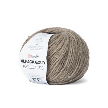 Alpaca Gold Paillettes 9316 9316 фото