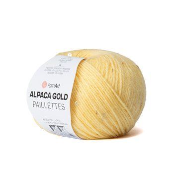 Alpaca Gold Paillettes 9318 9318 фото