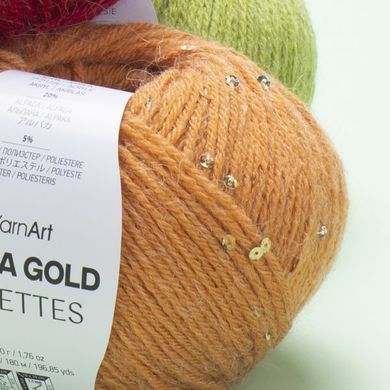 Alpaca Gold Paillettes 9301 Alpaca Gold Paillettes 9301 фото