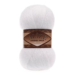 ANGORA GOLD SİMLİ 55 - белый