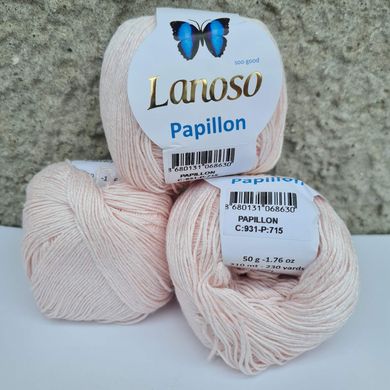 Papillon 931 пудра, Рожевий