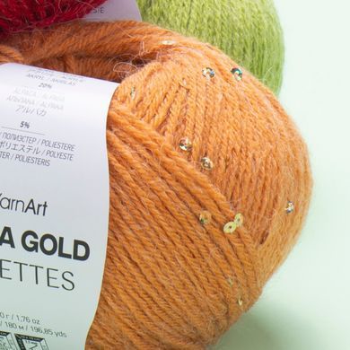 Alpaca Gold Paillettes 9312 Alpaca Gold Paillettes 9312 фото